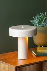 Бежова метална настолна лампа (височина 26 cm) Riqueza Palo – Leitmotiv