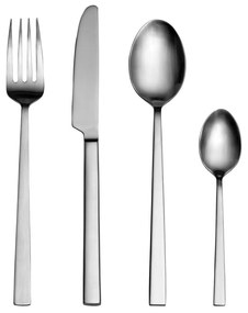 Стоманен прибори за хранене 16 бр. в матово сребрист цвят – Bitz