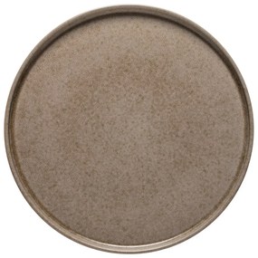 Кафява керамична чиния ø 27 cm Redonda - Costa Nova