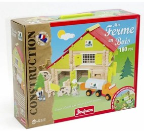 Playset Jeujura My Wooden Farm (180 Части)