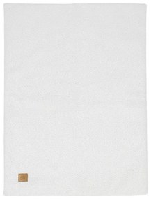 Бяло бебешко одеяло от букле 100x77 cm – Meowbaby