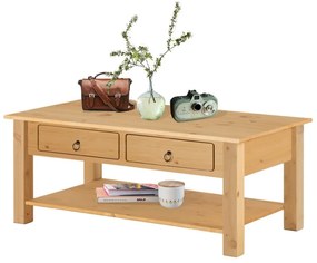 Естествена масичка за кафе от борова дървесина Inda Inga - Støraa