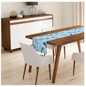 Комплект от 4 коледни калъфки за възглавници и покривка за маса Winter Wonderland - Minimalist Cushion Covers