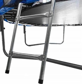 Градински батут за деца с предпазна мрежа и стълба 8FT - Ø 252 cm