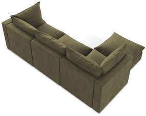 Ъглов диван в цвят каки (ляв ъгъл) Manao – Makamii