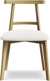 Кремав трапезен стол от масивна дървесина Ohelo – Makamii