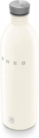 Бутилка Smeg Urban WBF02CR, 1 л, Херметично затваряне, Без ВРА, Неръждаема Стомана, Крем