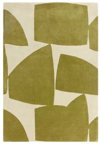 Зелен ръчно изработен килим от рециклирани влакна 120x170 cm Romy – Asiatic Carpets