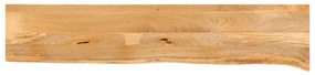 370497 vidaXL Плот за маса, жив ръб, 180x40x3,8 см, масивно дърво манго