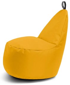 Жълт детски пуф Lull M – So Soft?