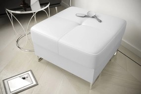 Пуф Gelito plus LTHR -Leuko-70 x 70 x45