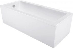 Mexen Cubik правоъгълна вана 180 x 90 см с облицовка, бяла - 55031809000X