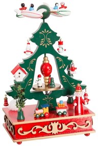 Дървена музикална играчка (височина 24 cm) Christmas Tree – Casa Selección