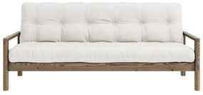 Кремав разтегателен диван 205 cm Knob - Karup Design