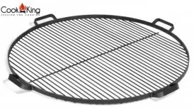 Cook King - Стоманена скара за огнище 60cm с 4 дръжки