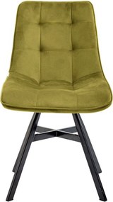 Кухненски стол Gina-Маслинено зелено (2) парчета