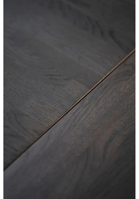 Тъмнокафява дъбова маса за хранене Brooklyn - Rowico