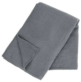 Сива покривка за легло Mini Waffle, 130 x 170 cm - Tiseco Home Studio