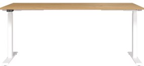 Работна маса с електрическо регулиране на височината с дъбов плот 80x180 cm Jet – Germania
