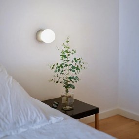 Сива стенна лампа, височина 10 cm Creta - SULION