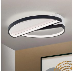 Orion DL 7-693 - LED регулируемо таванно осветление OLGA LED/28W/230V черно/бяло