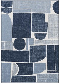 Тъмносин килим за открито Azul, 80 x 150 cm Azur - Universal