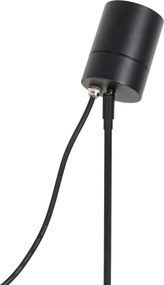 Модерен шип петно черен AR70 регулируем IP44 - Solo