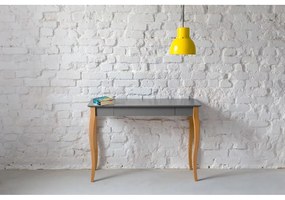 Тъмно сиво бюро Lillo, дължина 105 cm - Ragaba