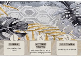 Жълт/сив външен килим 80x165 cm Flair – Hanse Home