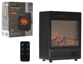 Електрическа камина с реалистичен ефект на пламъка - 2000 W