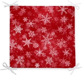 Коледна възглавница с памучна смес Blizzard, 42 x 42 cm - Minimalist Cushion Covers