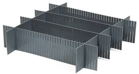 Комплект от 6 органайзера за чекмеджета Duro - Compactor