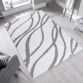 Килим за антре (80 x 300) Puffy 7757 Бял
Сив