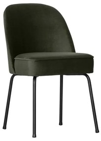 Тъмнозелени кадифени трапезни столове в комплект 2 бр. Vogue – WOOOD