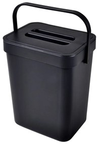 Антрацитен контейнер за компостируеми отпадъци 5 l – Homéa