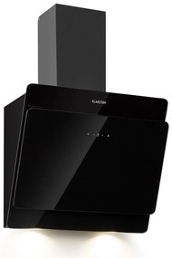 Klarstein Aurica 60, абсорбатор, 165W, 3 нива, 620м³/ч, LED, стъкло, черен