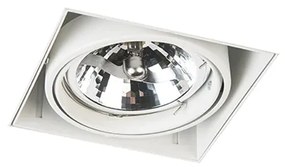 Вграден прожектор бял AR111 Накланящ се и въртящ се без рамка - Oneon