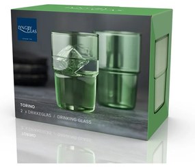 Стъклени чаши в комплект от 2 бр. 400 ml Torino – Lyngby Glas