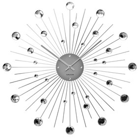 Стенен часовник ø 50 cm Sunburst – Karlsson