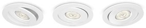 Philips 59183/31/16 - К-кт 3x LED лампа за окачен таван ASTEROPE LED/4,5W/230V