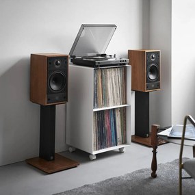 Бял метален подвижен стелаж 40x73x38 cm Tower – YAMAZAKI