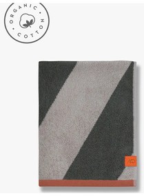 Кърпа от органичен памук от тери в цвят каки 50x90 cm Diagonal – Mette Ditmer Denmark