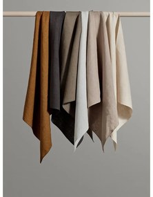 Черна ленена салфетка , 42 x 42 cm - Blomus