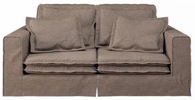 Кафяв диван 196 cm Nora – Ropez