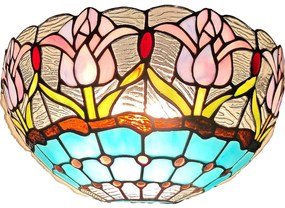 Brilagi - Tiffany витражен стенен аплик LORAS 1xE14/40W/230V