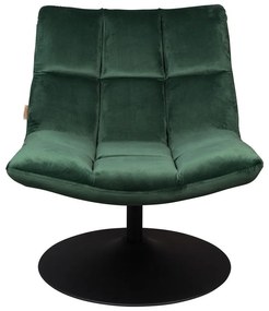 Фотьойл от зелено кадифе Bar - Dutchbone