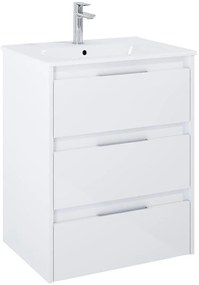 Конзолен шкаф за баня  A852015806 с умивалник, 60.5х46х74см