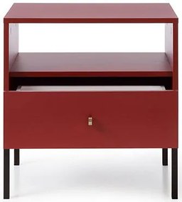 Помощна масичка Triplo-Bordeaux