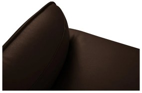 Диван от кафява кожа , 175 x 90 cm Neso - Windsor &amp; Co Sofas