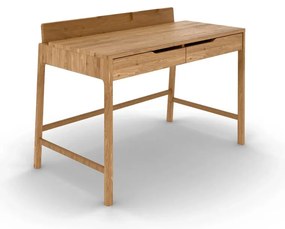 Работна маса от масивен дъб 65x120 cm Twig – The Beds